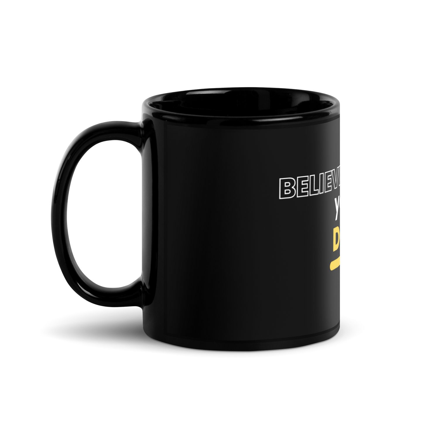 Black Glossy Mug