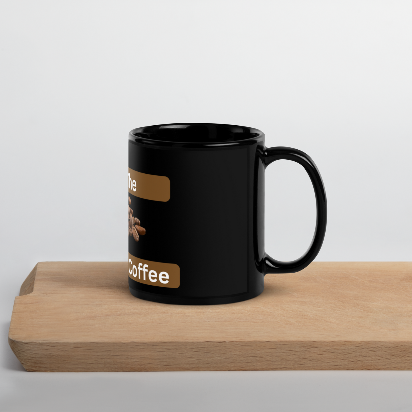 Black Glossy Mug