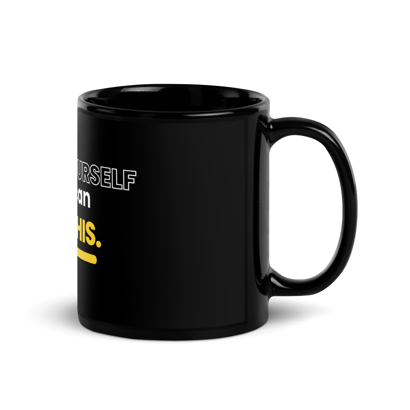 Black Glossy Mug