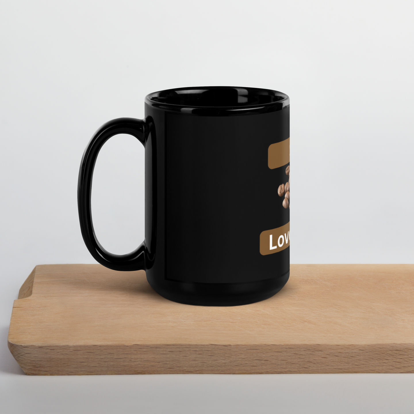 Black Glossy Mug