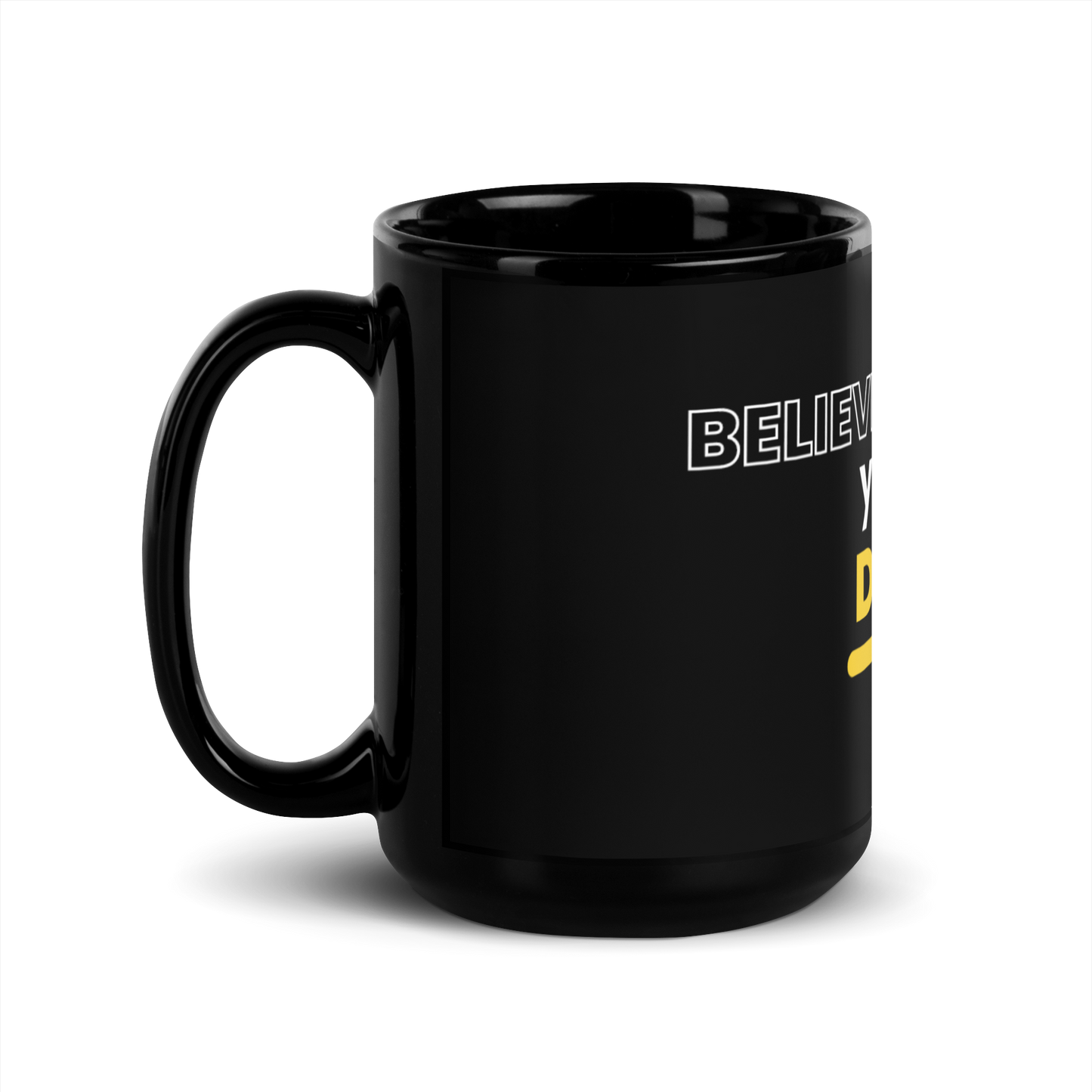 Black Glossy Mug