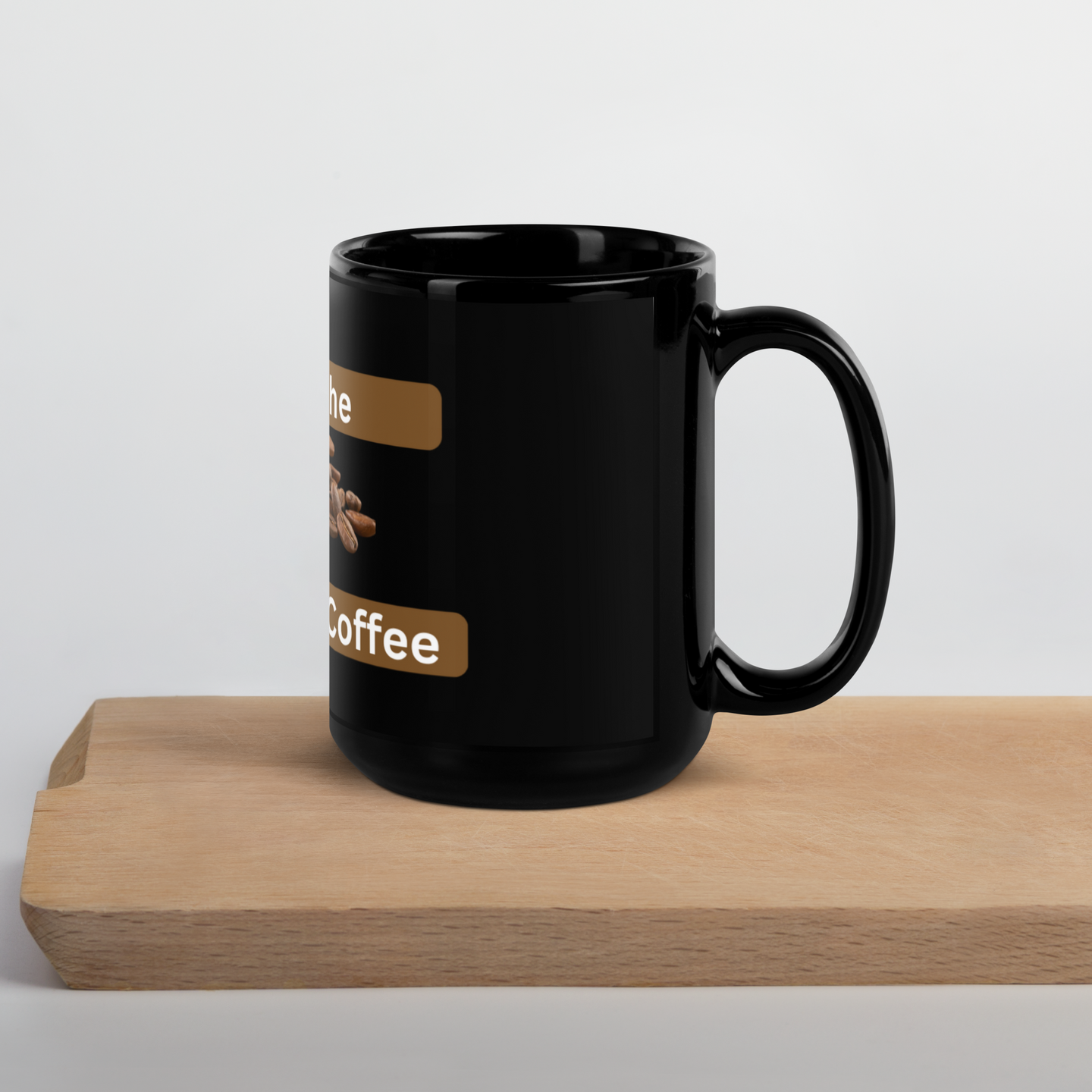 Black Glossy Mug