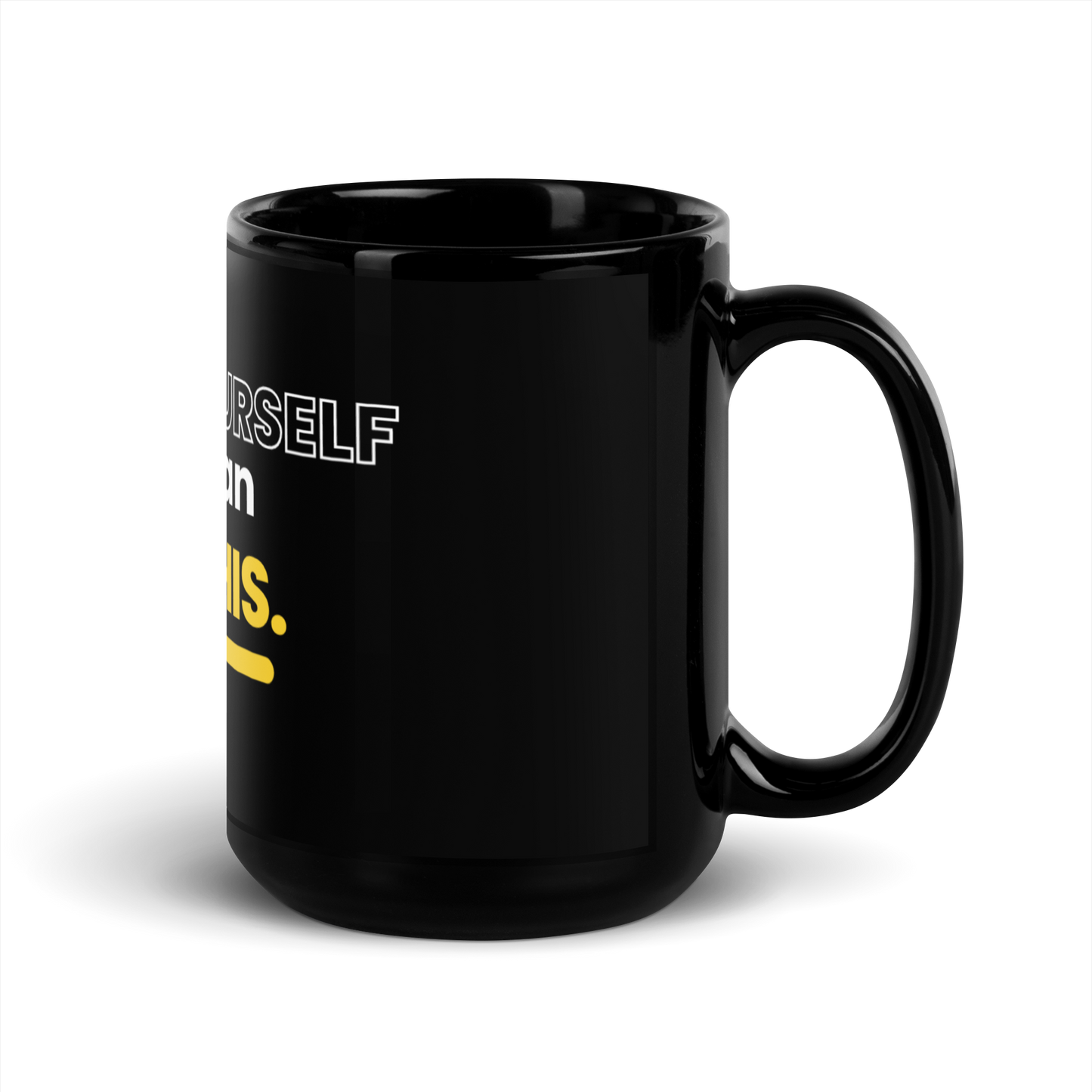 Black Glossy Mug